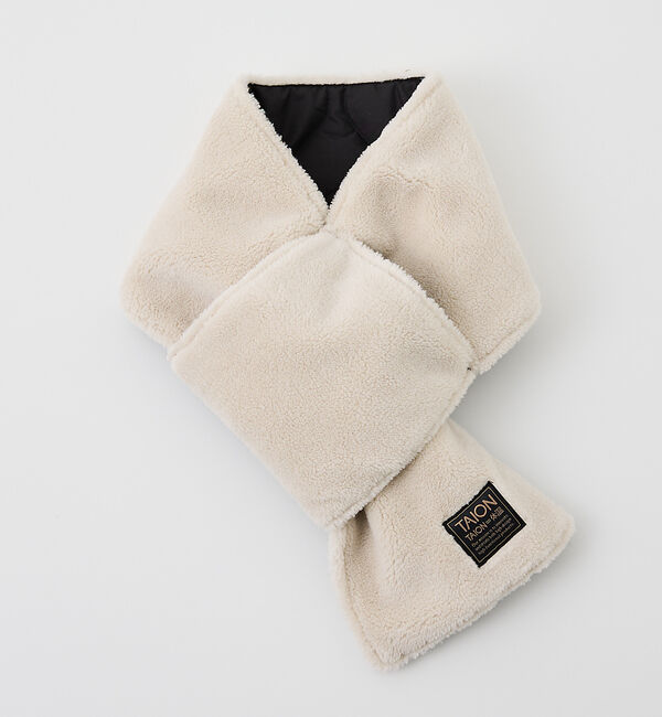 collex「【TAION】ミリタリー リバーシブル ダウンマフラー」|マフラー|