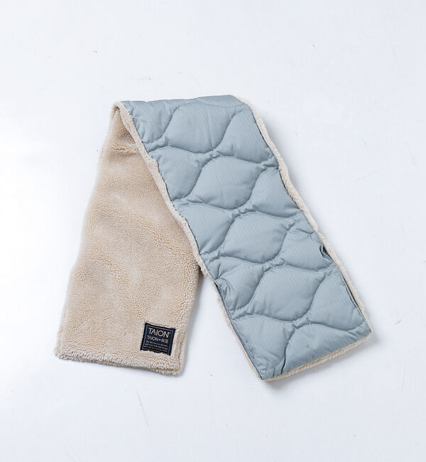 collex「【TAION】ミリタリー リバーシブル ダウンマフラー」|マフラー|