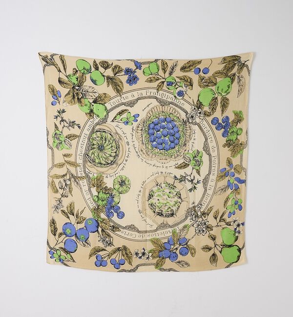 collex「【manipuri/マニプリ】ウールシルクストール120&times;120」|マフラー|モスグリーン