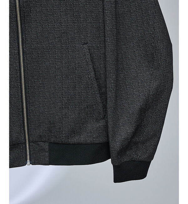 ABAHOUSE「【セットアップ対応】ポンチ スタンドカラー ブルゾン」|ブルゾン・スタジャン|