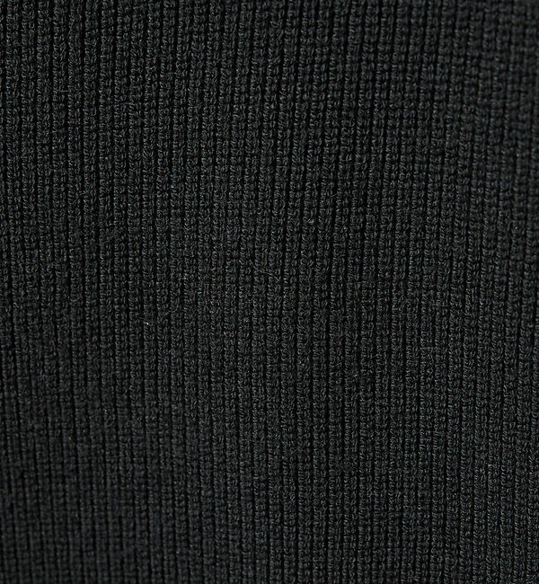 ABAHOUSE「12ゲージ 畦編み ドライバーズニット / ダブルジップ」|ニット・セーター|