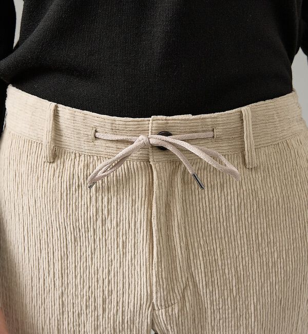 ABAHOUSE「【セットアップ対応】シャーリング コーデュロイ イージースラックス」|その他|