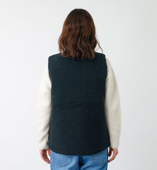 Rouge vif「【BARBOUR/バブアー】DULSIE LINER / ボアベスト / WEB」|ベスト・ジレ|