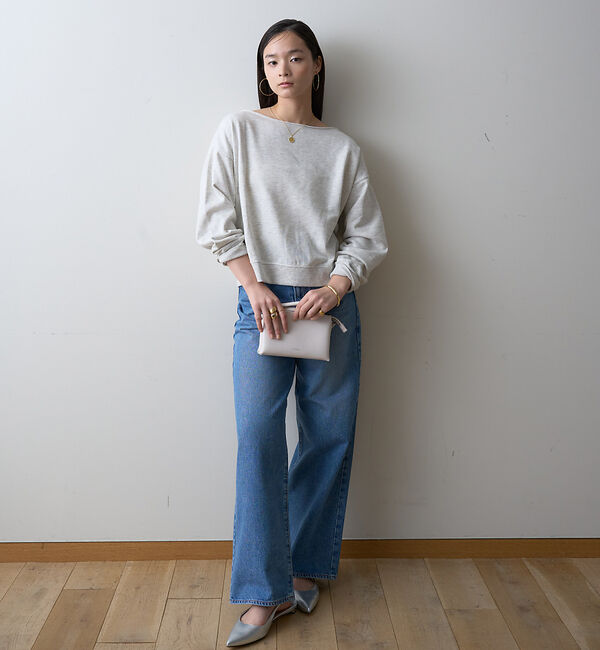 Rouge vif「【一部店舗限定】オフショルルーズスウェット」|スウェット・ジャージ|