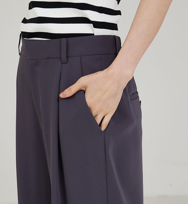 qualite「【セットアップ対応】マットサテンストレートパンツ」|その他|