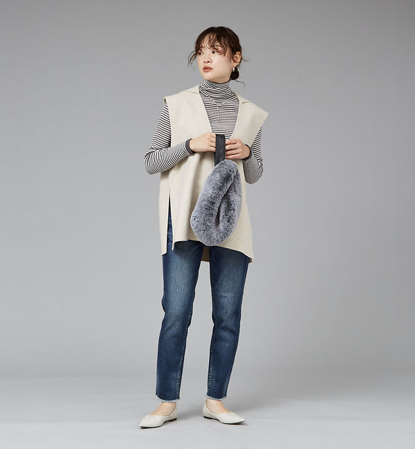 qualite「【PROTAGONISTA】セーラーカラーベスト」|ベスト・ジレ|