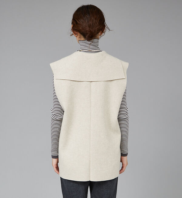 qualite「【PROTAGONISTA】セーラーカラーベスト」|ベスト・ジレ|