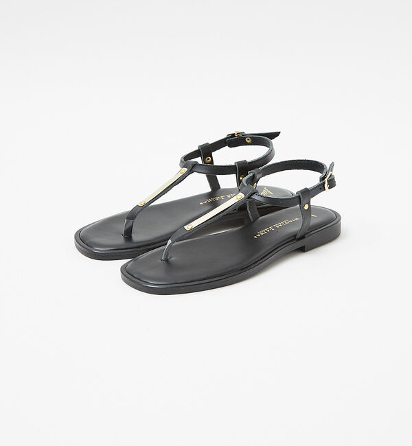 qualite「【NICOLAS LAINAS】トングストラップサンダル」|サンダル|