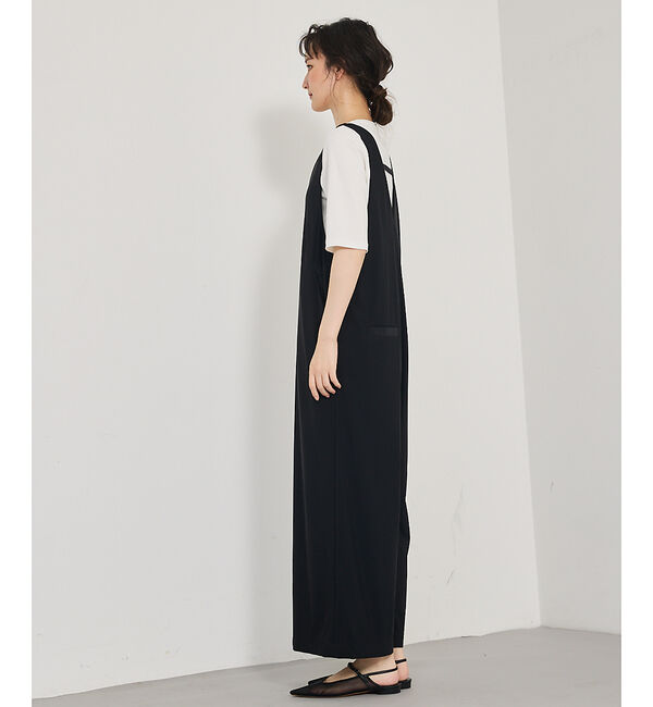 qualite「【接触冷感＆UV】クールトリコットオールインワン」|オールインワン|