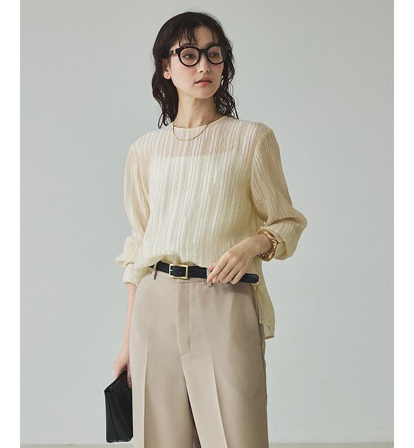 qualite「【世界が認めた鯖江製】UVカットクリアボストンメガネ」|メガネ|