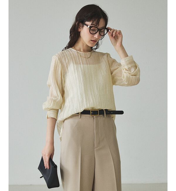 qualite「【世界が認めた鯖江製】UVカットクリアボストンメガネ」|メガネ|