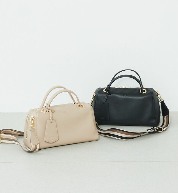 LOWELL things「【千葉由佳さん】コラボ2WAYボストンバッグ」|ボストンバッグ|