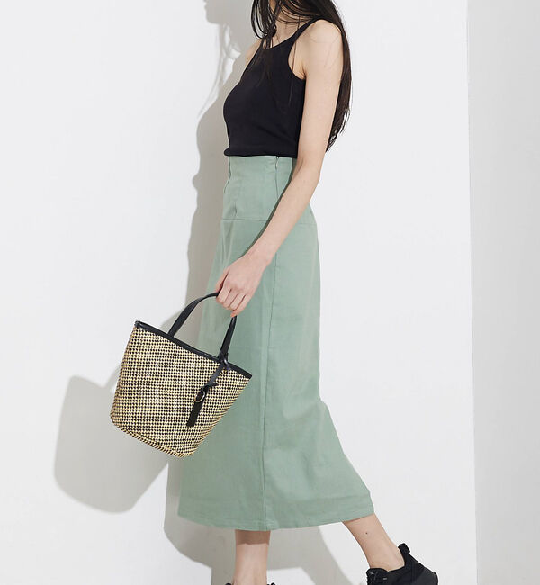 LOWELL things「●SOEUR/カゴバケツトート」|かごバッグ|