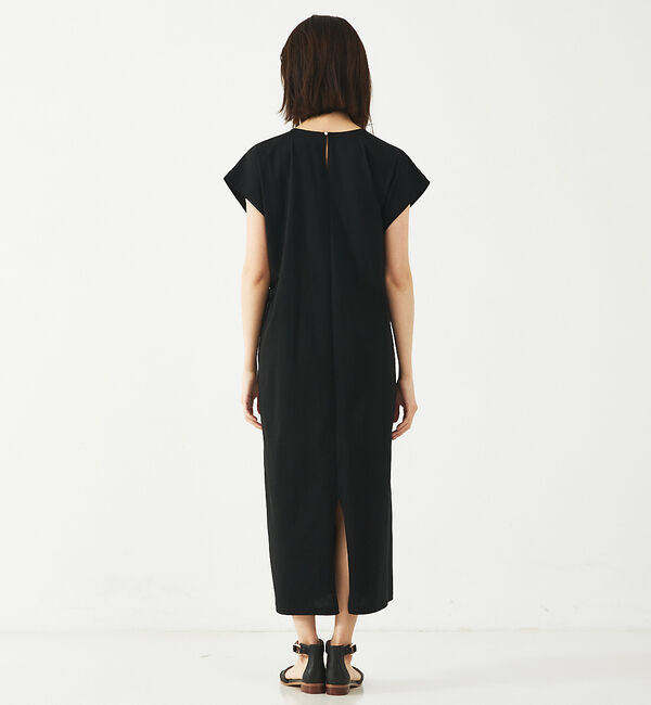 abahouse mavie「【大人のいちまんワンピ/接触冷感】シルケットドロストワンピース」|ワンピース|