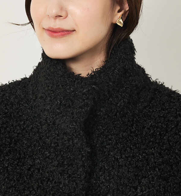 abahouse mavie「ファーショートベスト」|ベスト・ジレ|