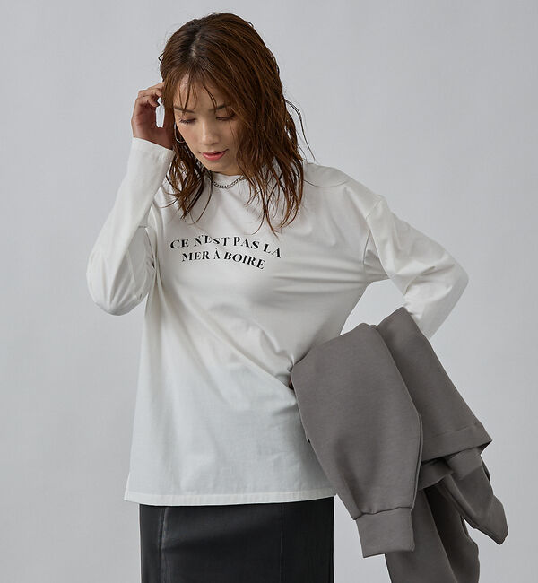 abahouse mavie「ロゴロンT」|Tシャツ・カットソー|