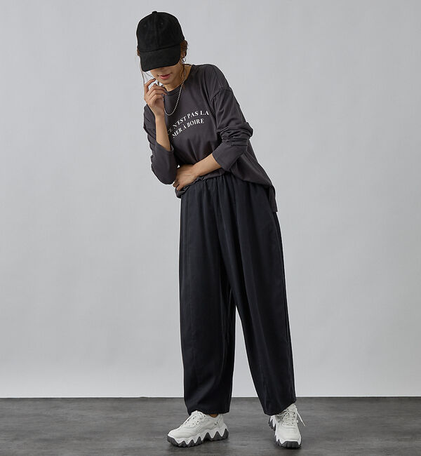 abahouse mavie「ロゴロンT」|Tシャツ・カットソー|