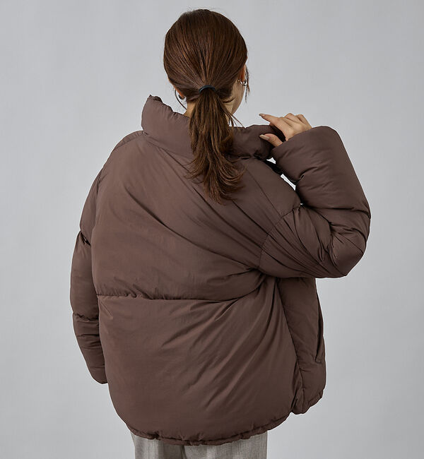 abahouse mavie「【non-no掲載】中綿オーバースタンドブルゾン」|ブルゾン・スタジャン|