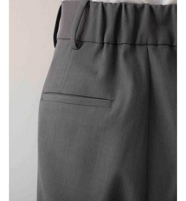 abahouse mavie「【後ろウエストゴム】タックワイドスラックス　m_01/シーズンレス/メンズライク」|その他|