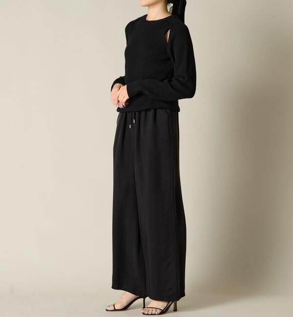 Liesse「スリット開きマルチウェイニット」|ニット・セーター|