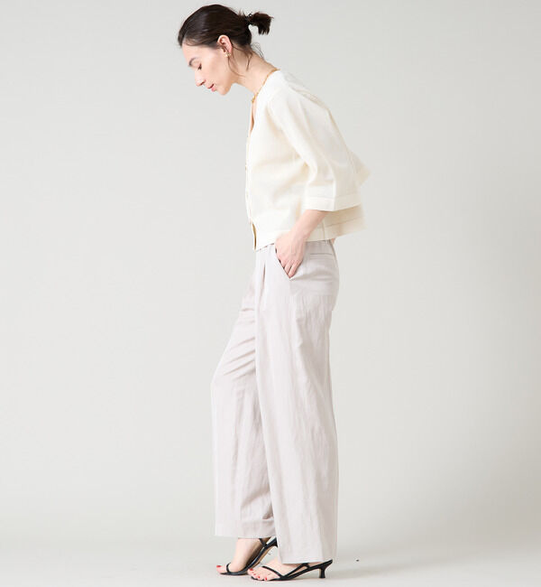 Liesse「メッシュ編みニットトップス」|ニット・セーター|