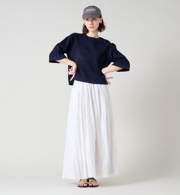 Liesse「メッシュ編みニットトップス」|ニット・セーター|