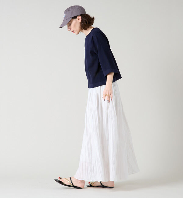 Liesse「メッシュ編みニットトップス」|ニット・セーター|