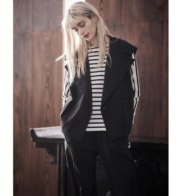  「予約受付2/28（月）まで！！【STELLA CIFFON】撥水素材ウエスト調整可能ジレ」|ベスト・ジレ|