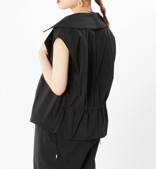  「予約受付2/28（月）まで！！【STELLA CIFFON】撥水素材ウエスト調整可能ジレ」|ベスト・ジレ|