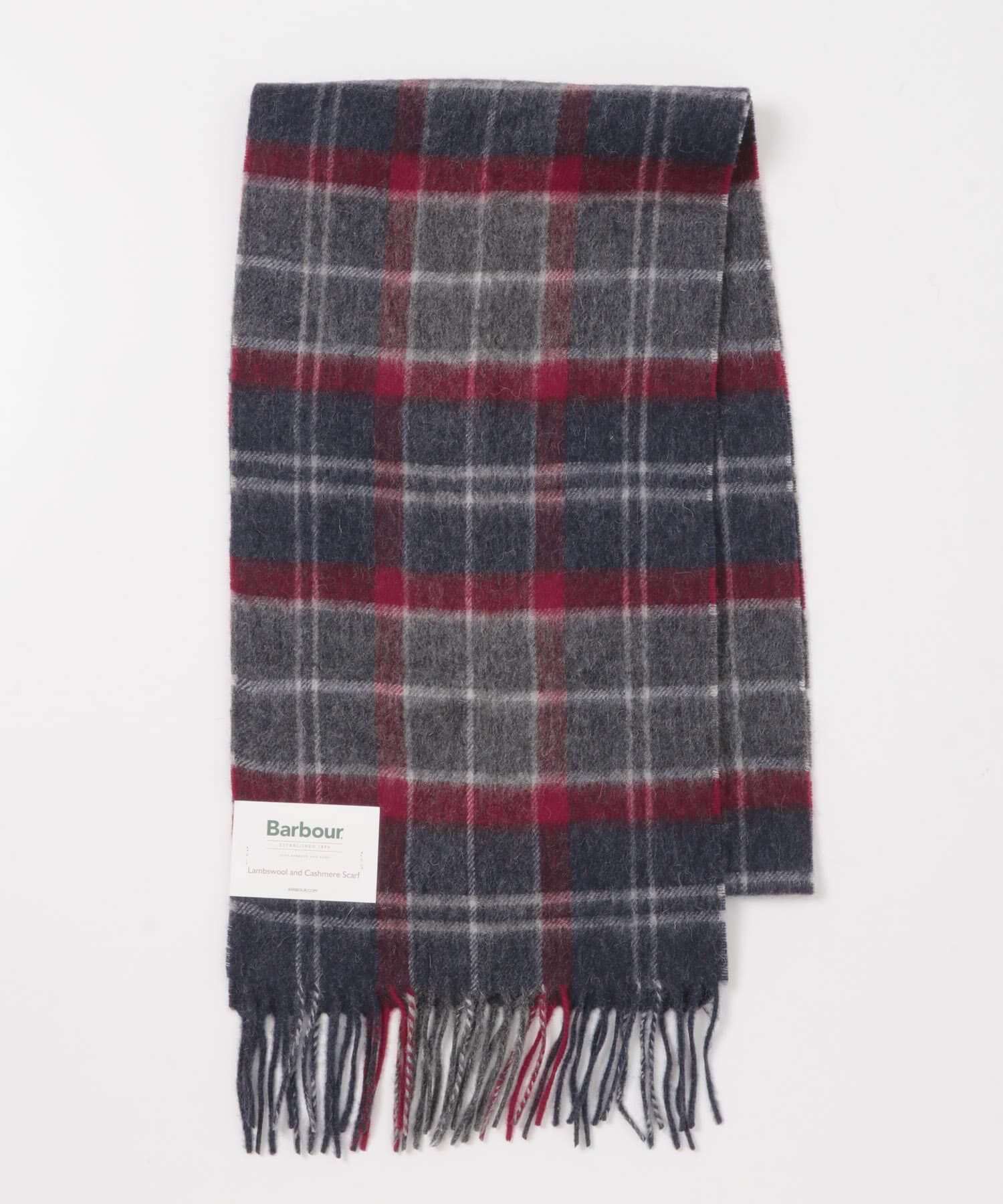 URBAN RESEARCH DOORS「Barbour　WOOLCASHMERE TARTAN SCARF」|マフラー|