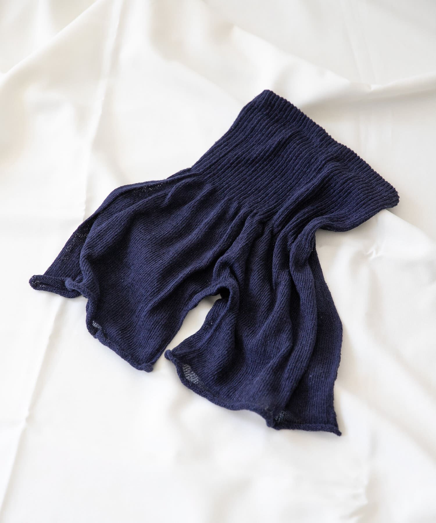 URBAN RESEARCH DOORS「『WEB限定』meri ja kuu　2分丈インナーパンツシルク」|その他|ネイビー