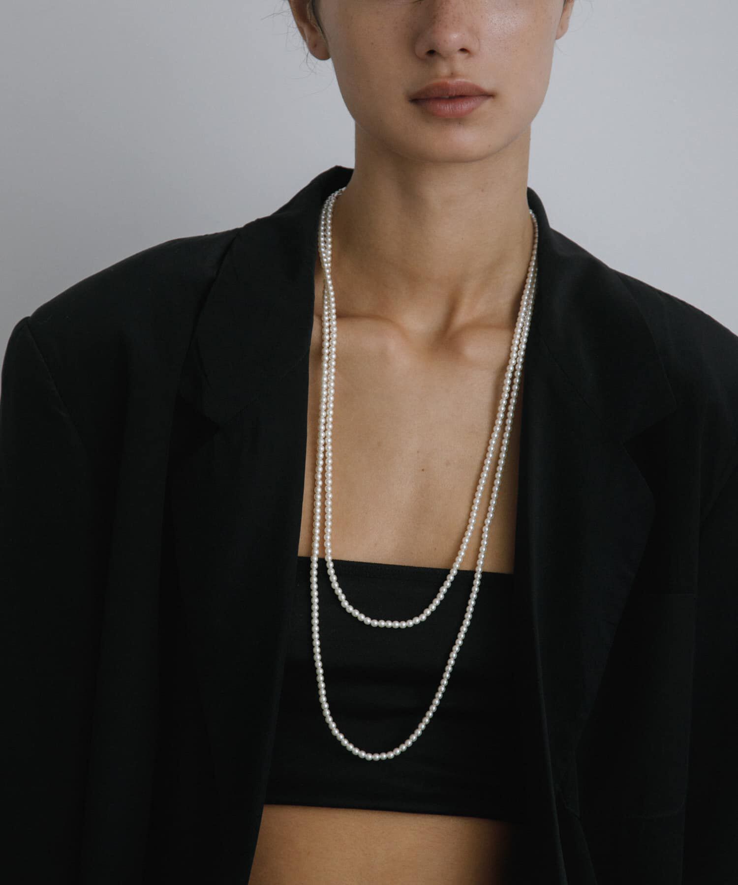 URBAN RESEARCH「decor『デコール』　4mmPearllongnecklace」|ネックレス|ホワイト系その他