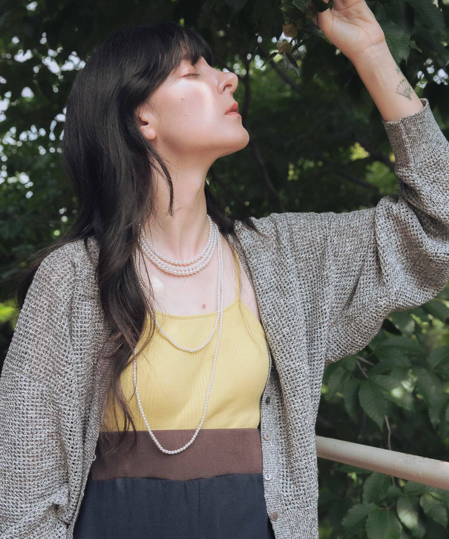 URBAN RESEARCH「decor『デコール』　4mmPearllongnecklace」|ネックレス|