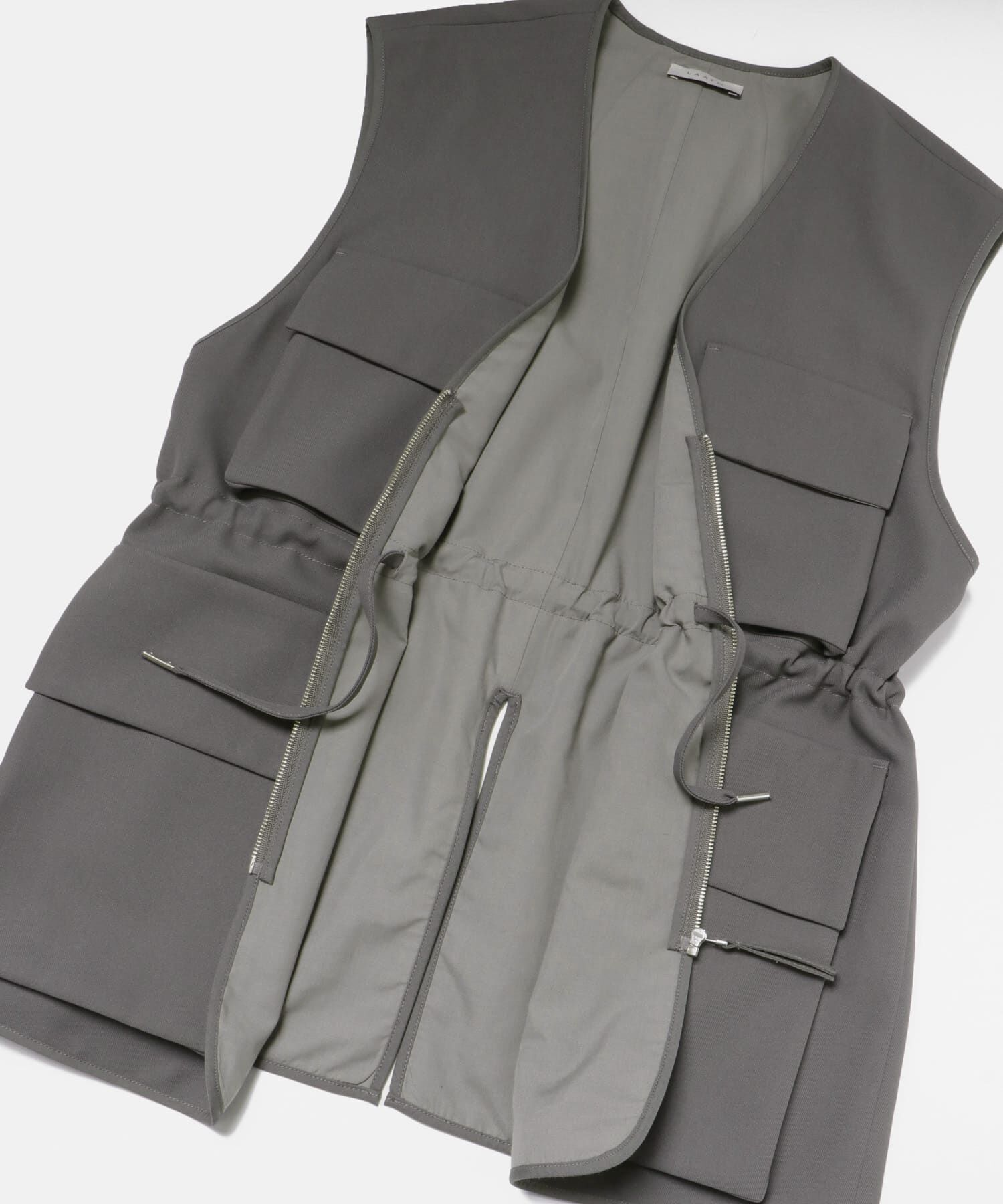 LAATO「PIPING POCKET VEST」|ベスト・ジレ|