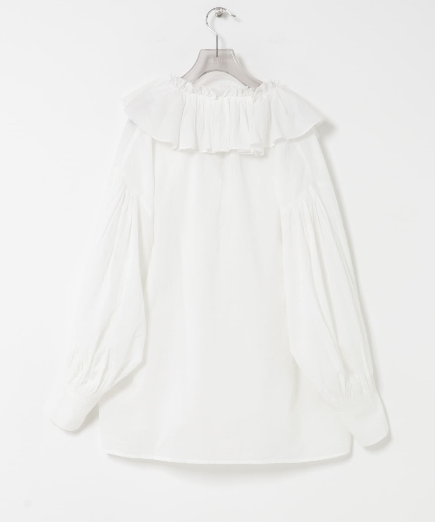 URBAN RESEARCH「『別注』crinkle crinkle crinkle&times;URBAN RESEARCH　cotton ruffle blouse」|シャツ・ブラウス|
