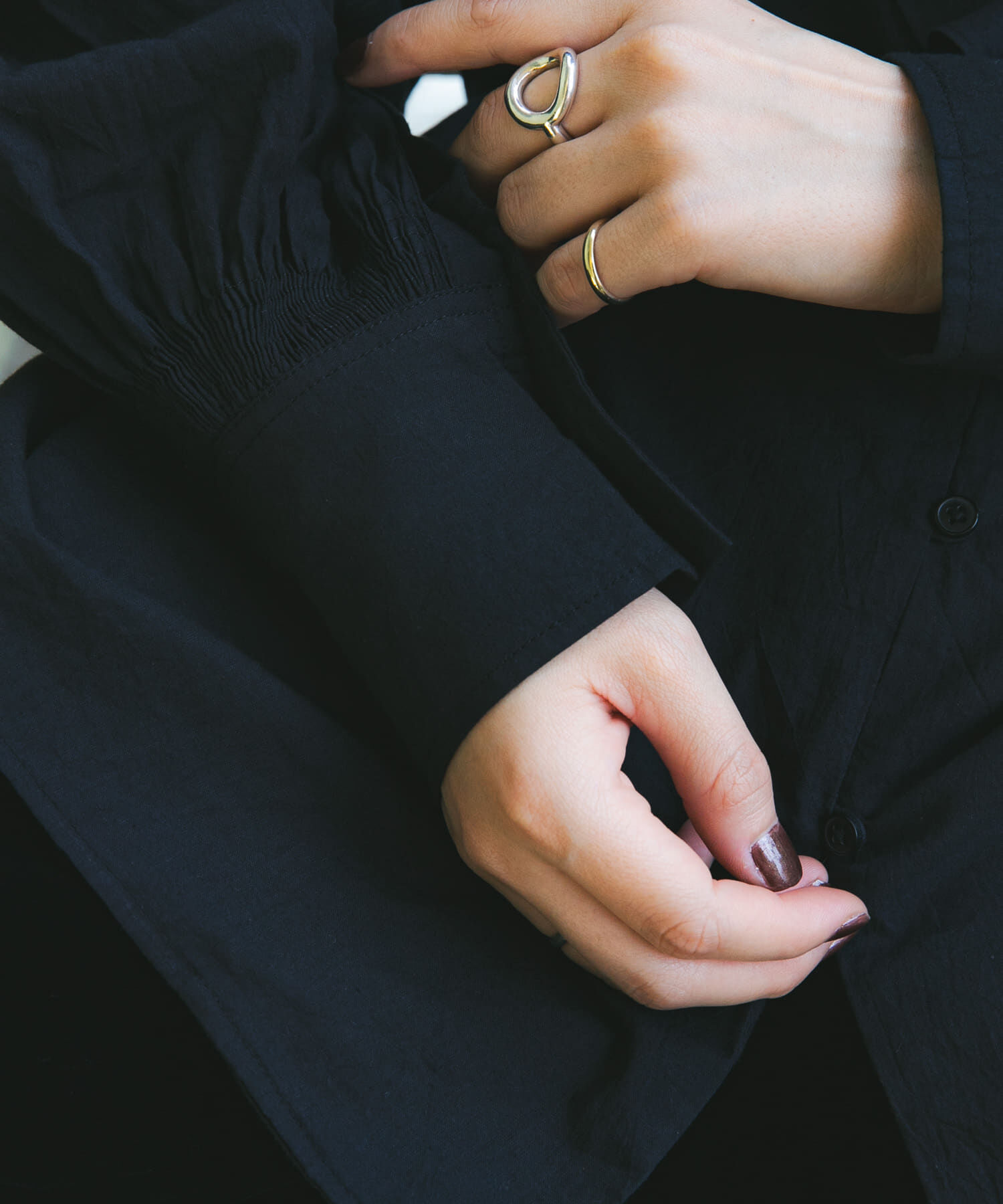 URBAN RESEARCH「『別注』crinkle crinkle crinkle&times;URBAN RESEARCH　cotton ruffle blouse」|シャツ・ブラウス|