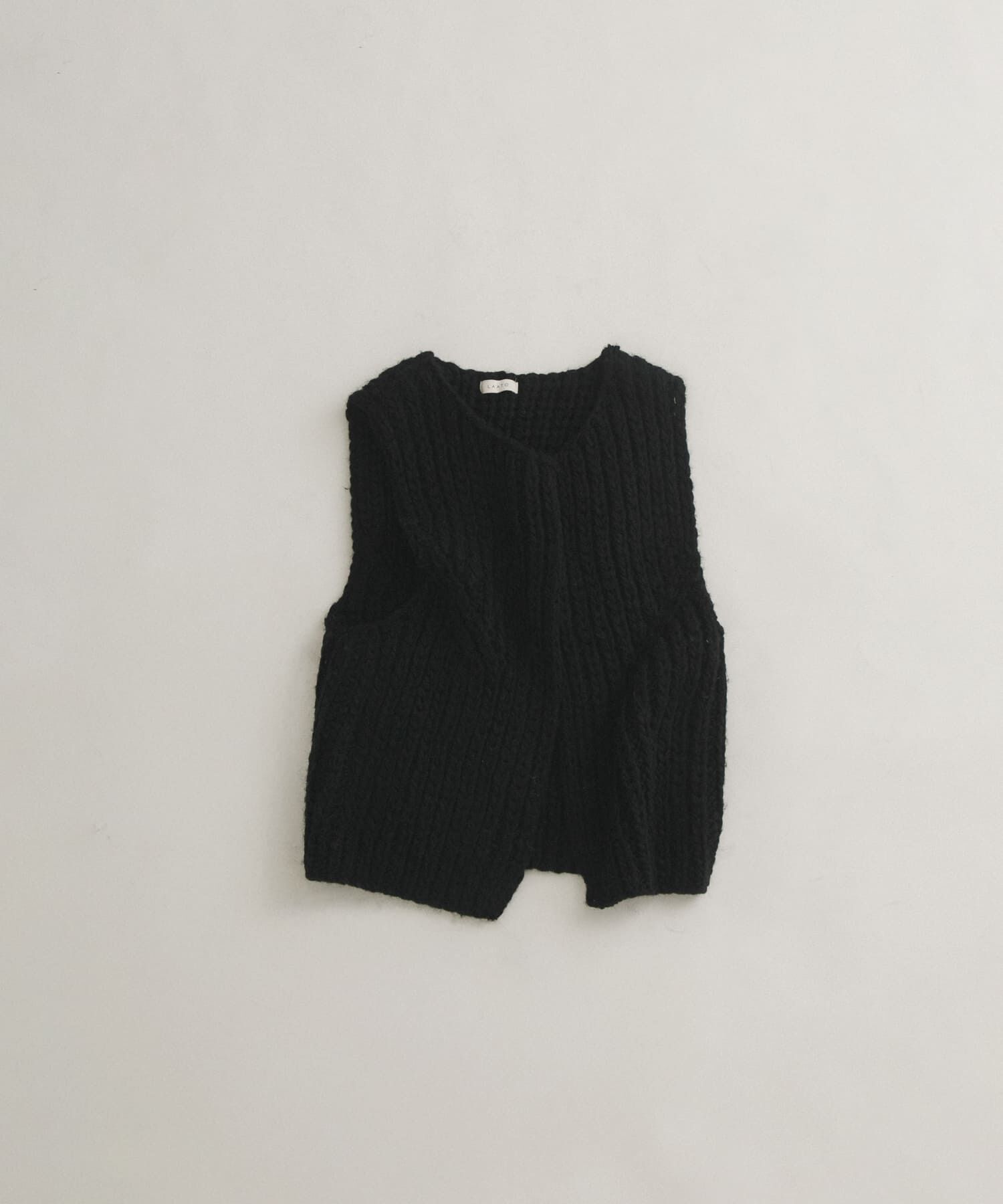 LAATO「hand knit vest」|ベスト・ジレ|