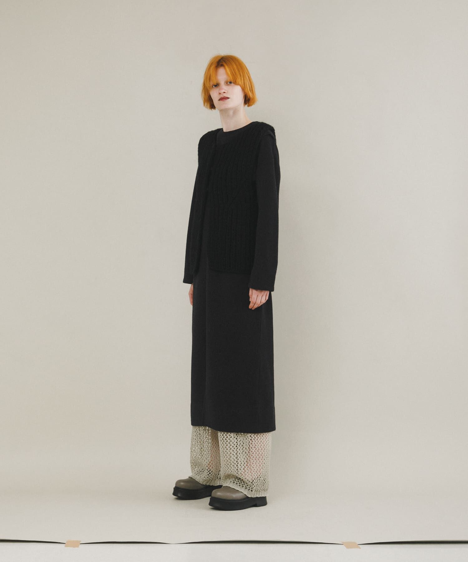 LAATO「hand knit vest」|ベスト・ジレ|