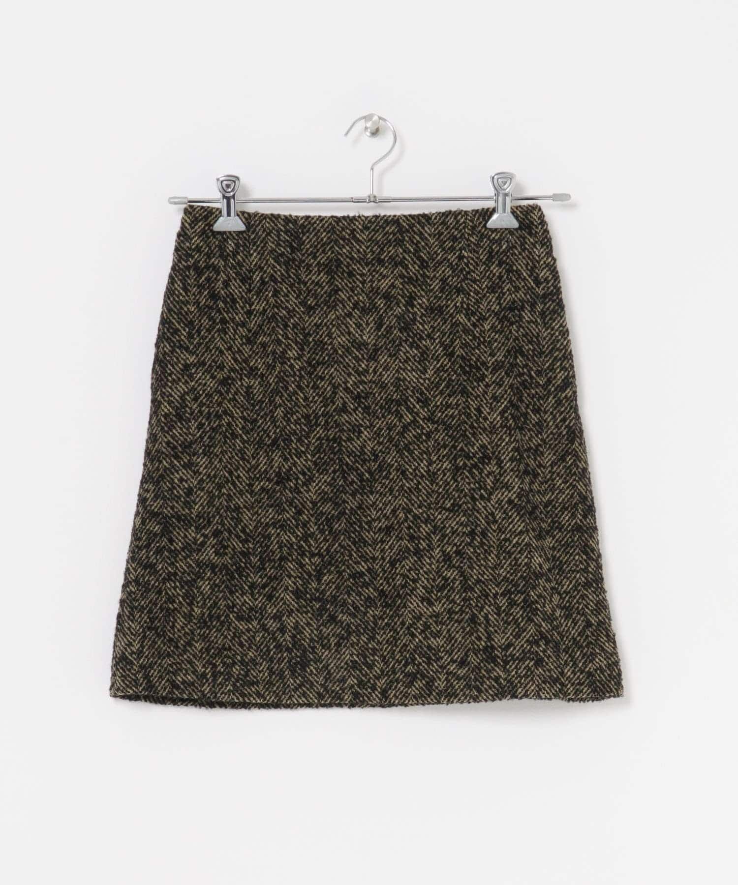 URBAN RESEARCH ROSSO「ウール混ループツイードミニスカート」|スカート|