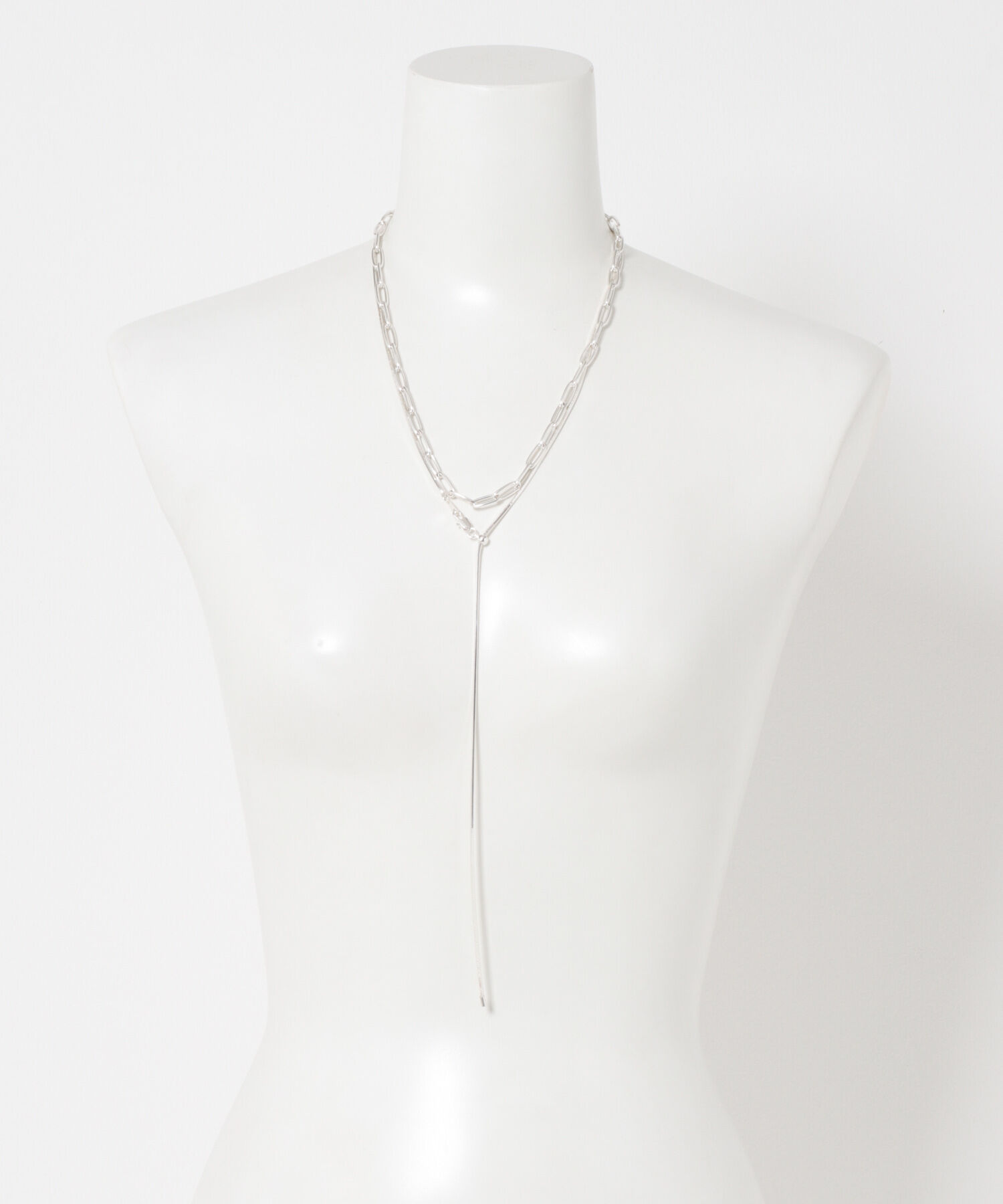 URBAN RESEARCH ROSSO「CHIGNON　オーバル&ボールTOPネックレス」|ネックレス|