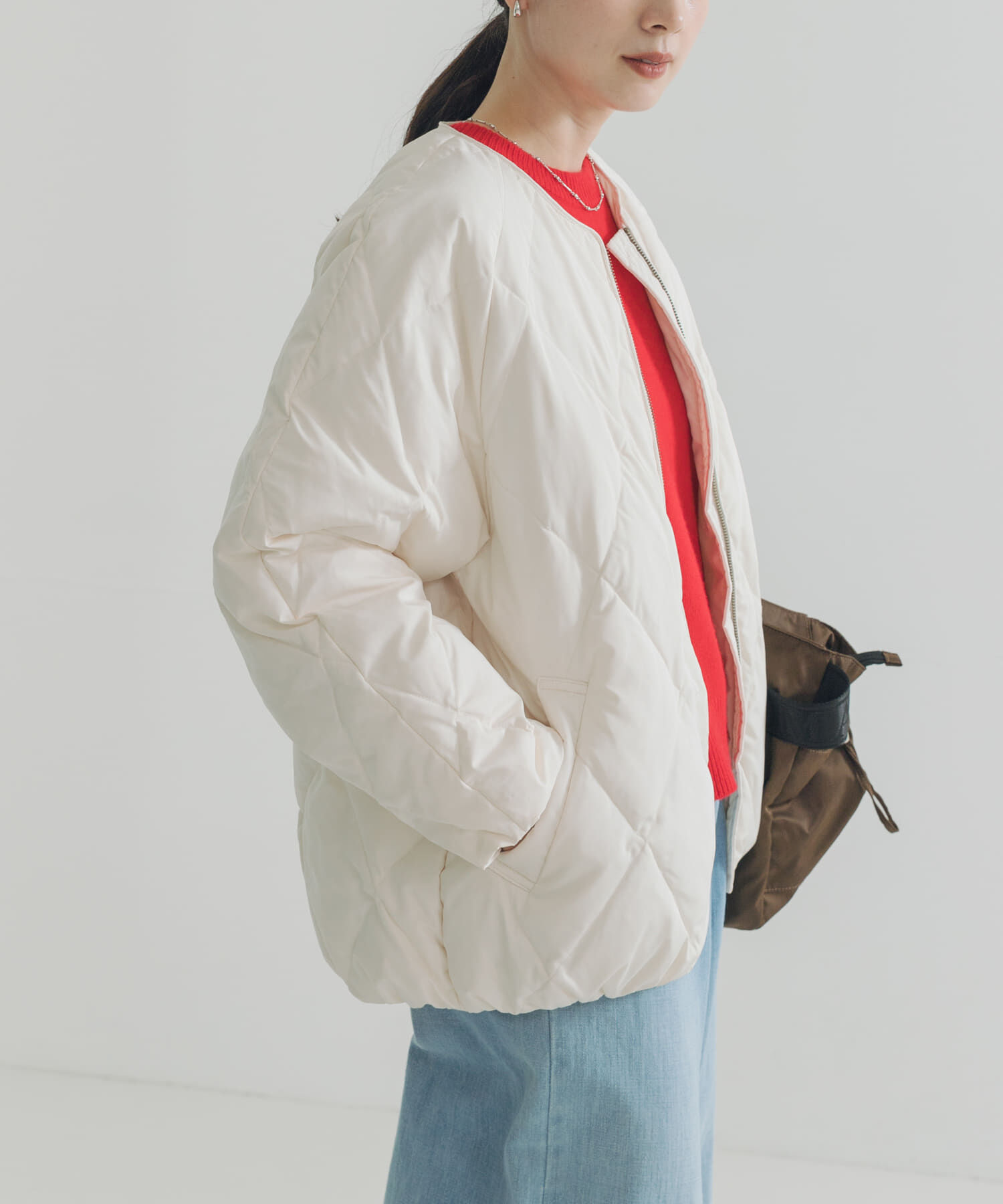 URBAN RESEARCH「『Sサイズ/WEB限定』コクーンキルティングダウン」|ダウン|