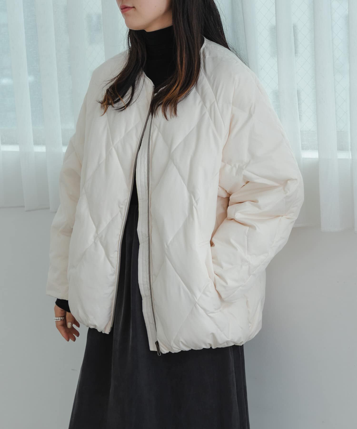 URBAN RESEARCH「『Sサイズ/WEB限定』コクーンキルティングダウン」|ダウン|