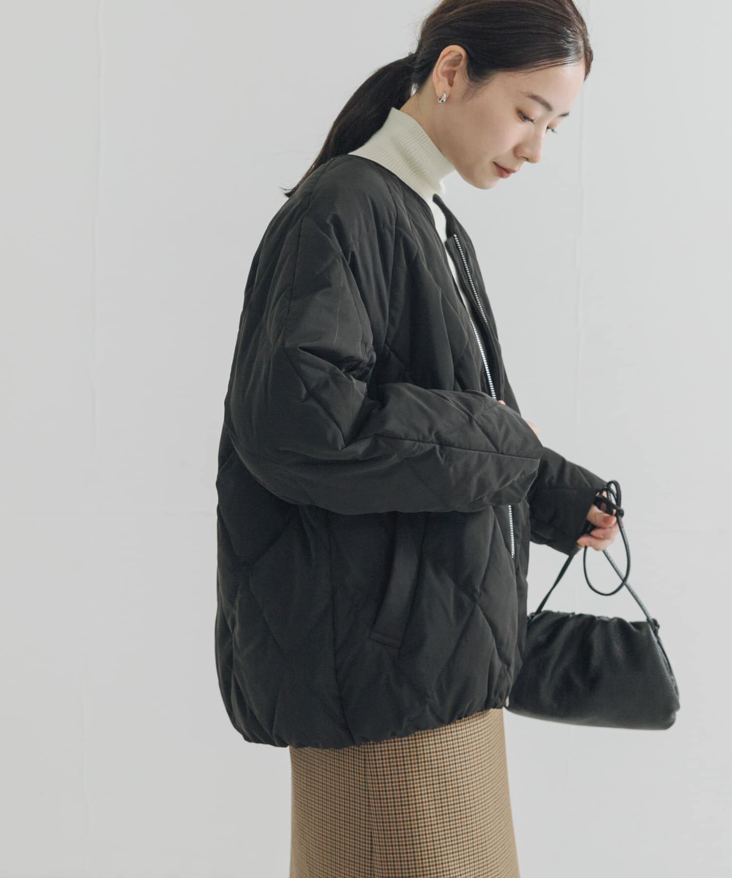 URBAN RESEARCH「『Sサイズ/WEB限定』コクーンキルティングダウン」|ダウン|