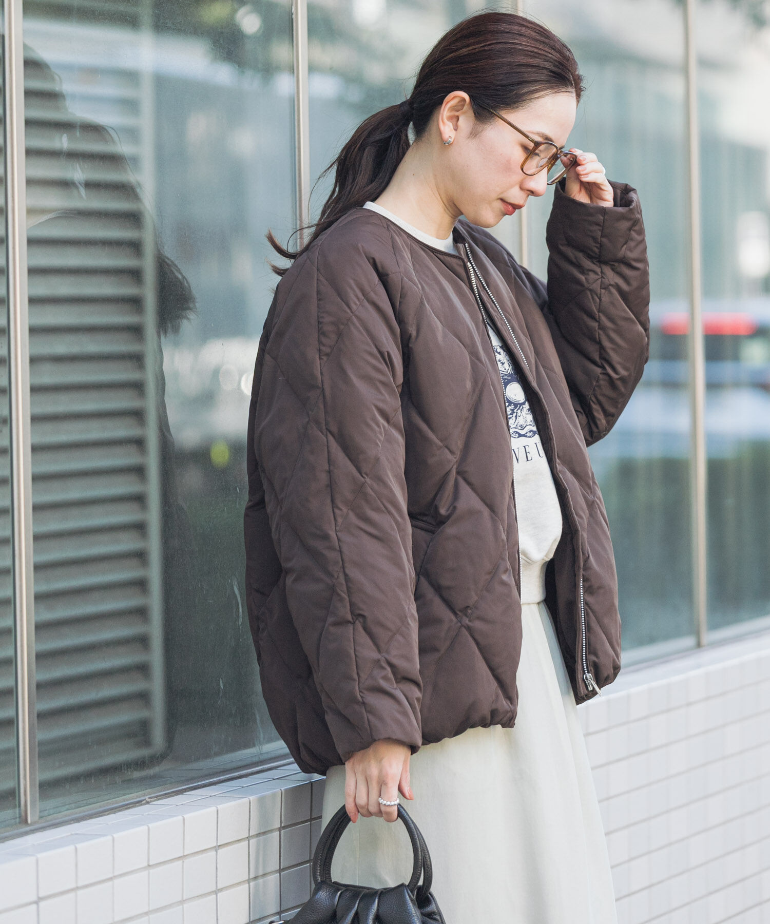 URBAN RESEARCH「『Sサイズ/WEB限定』コクーンキルティングダウン」|ダウン|