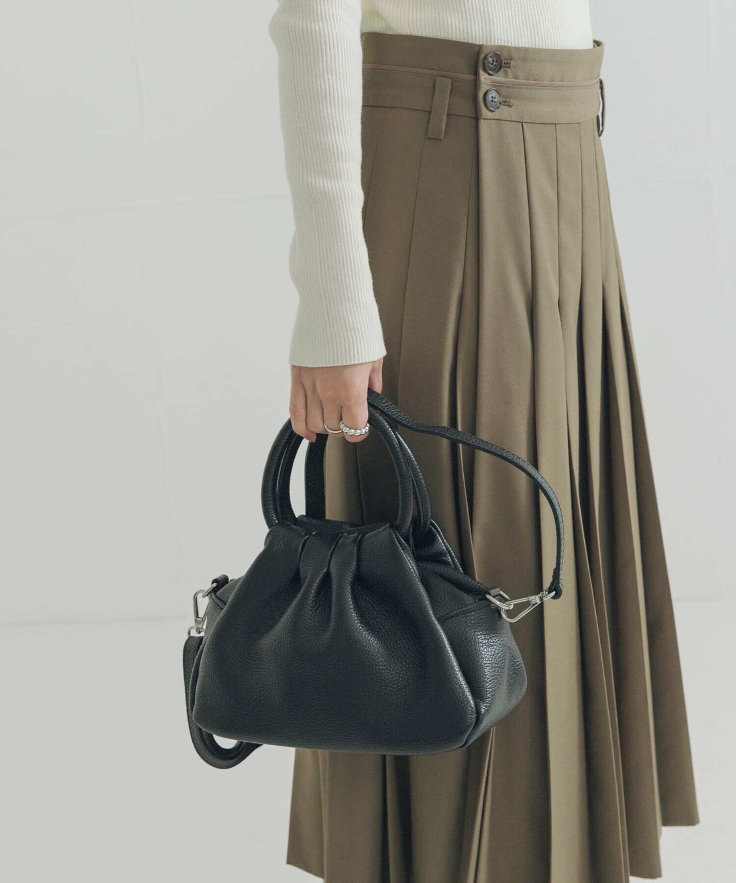 URBAN RESEARCH「レザーハンドバッグ」|ハンドバッグ|