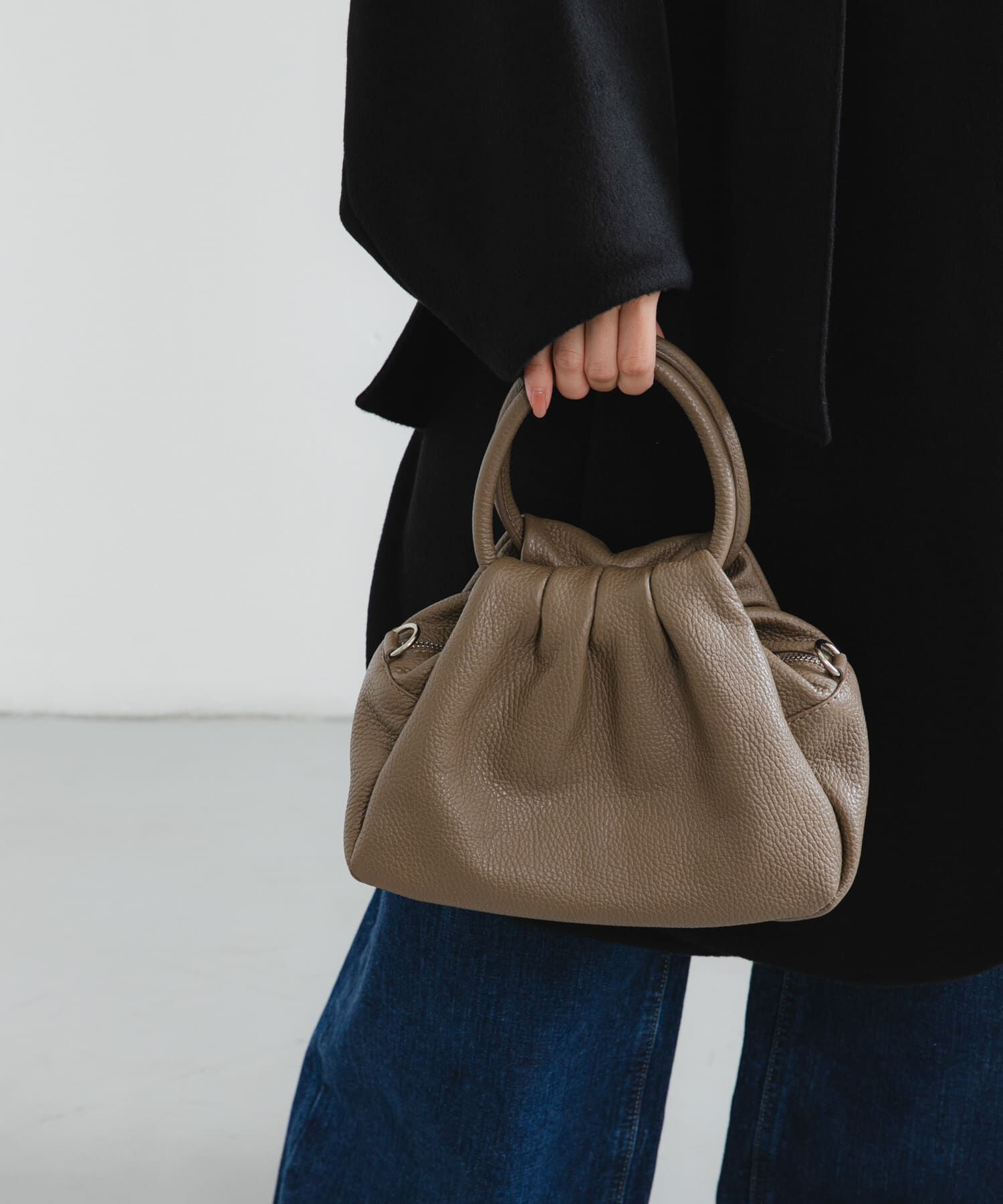 URBAN RESEARCH「レザーハンドバッグ」|ハンドバッグ|