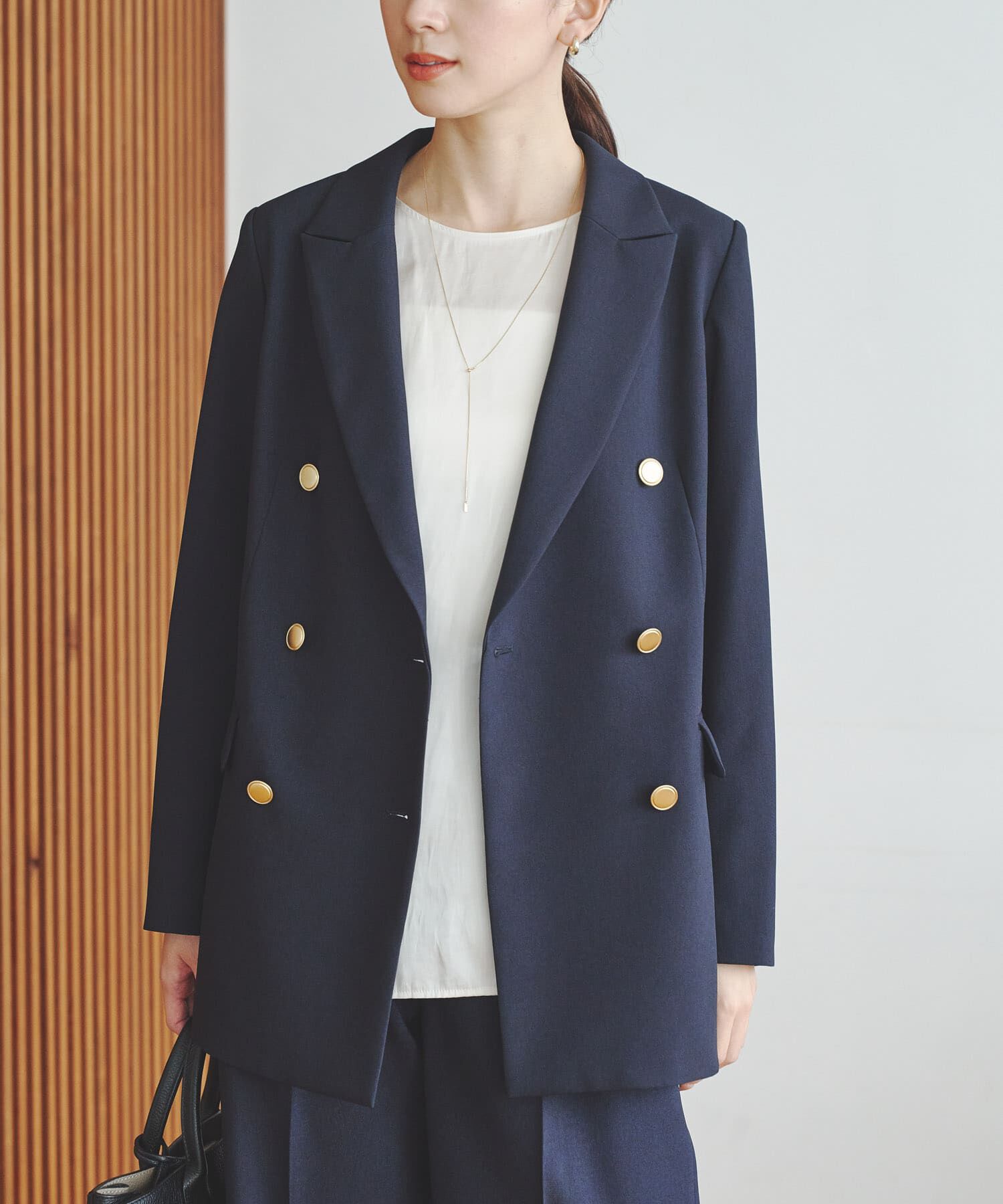 URBAN RESEARCH「ダブルブレストブレザージャケット」|その他|ネイビー