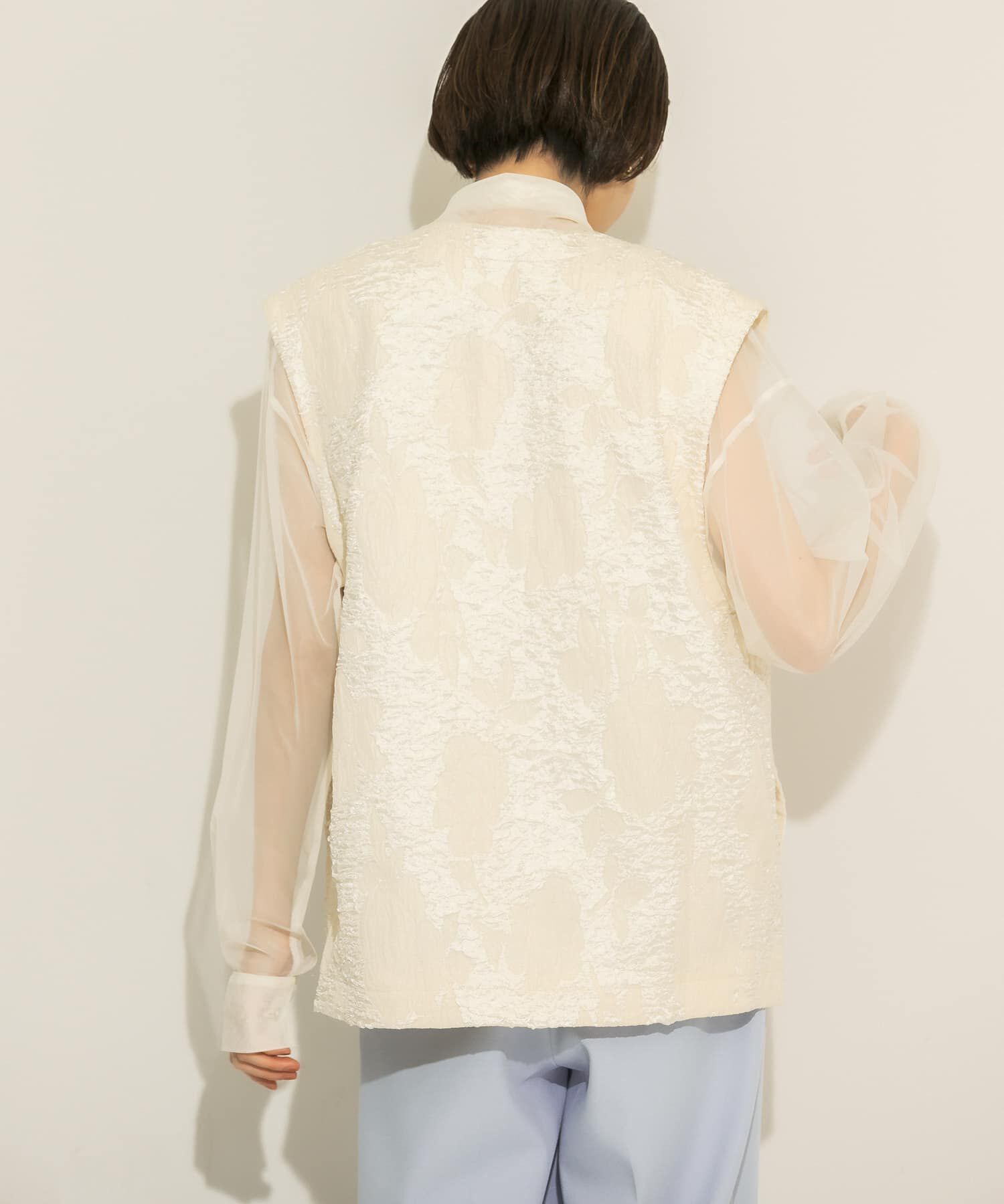  「BIGジャガードベスト」|ベスト・ジレ|