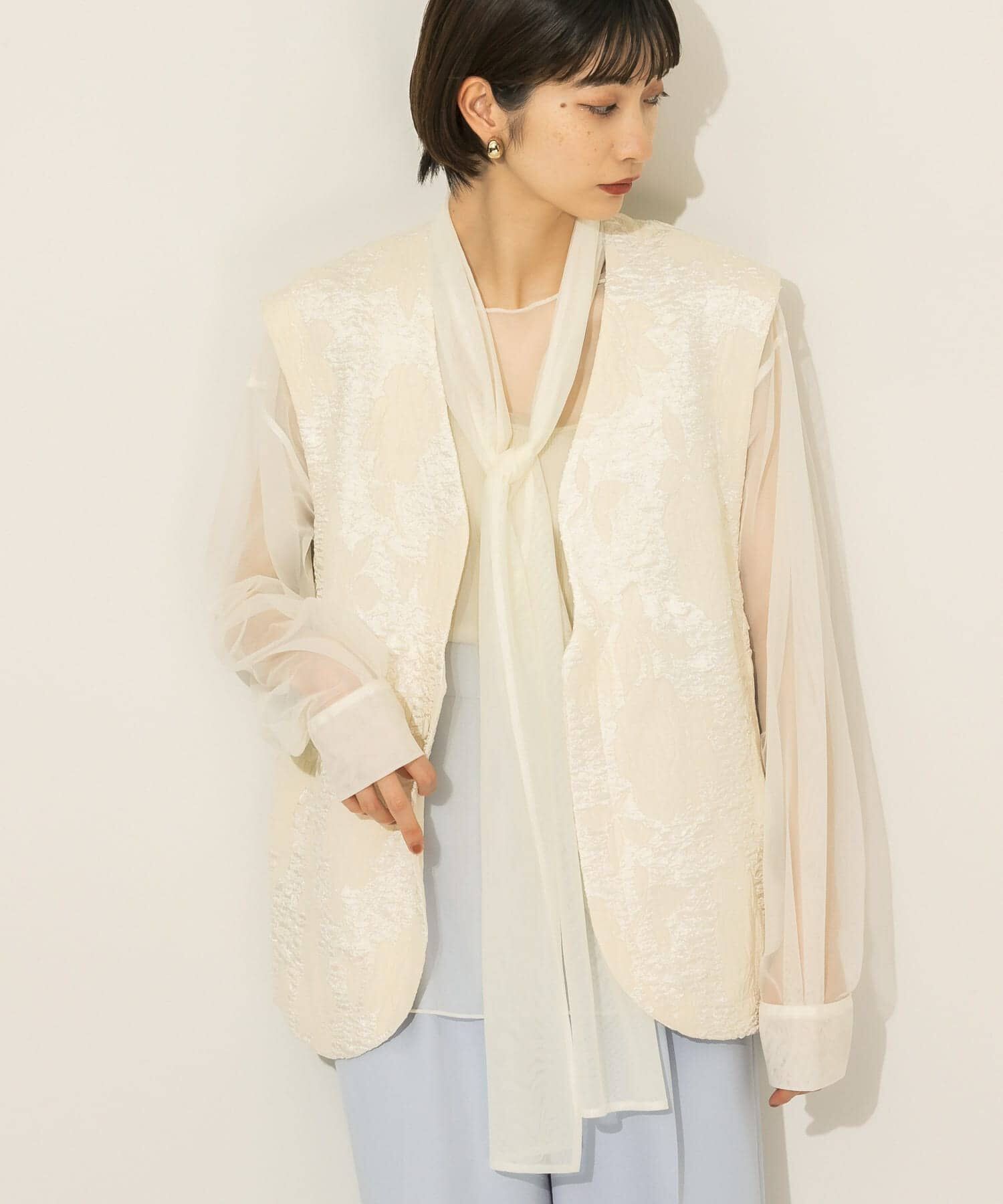  「BIGジャガードベスト」|ベスト・ジレ|