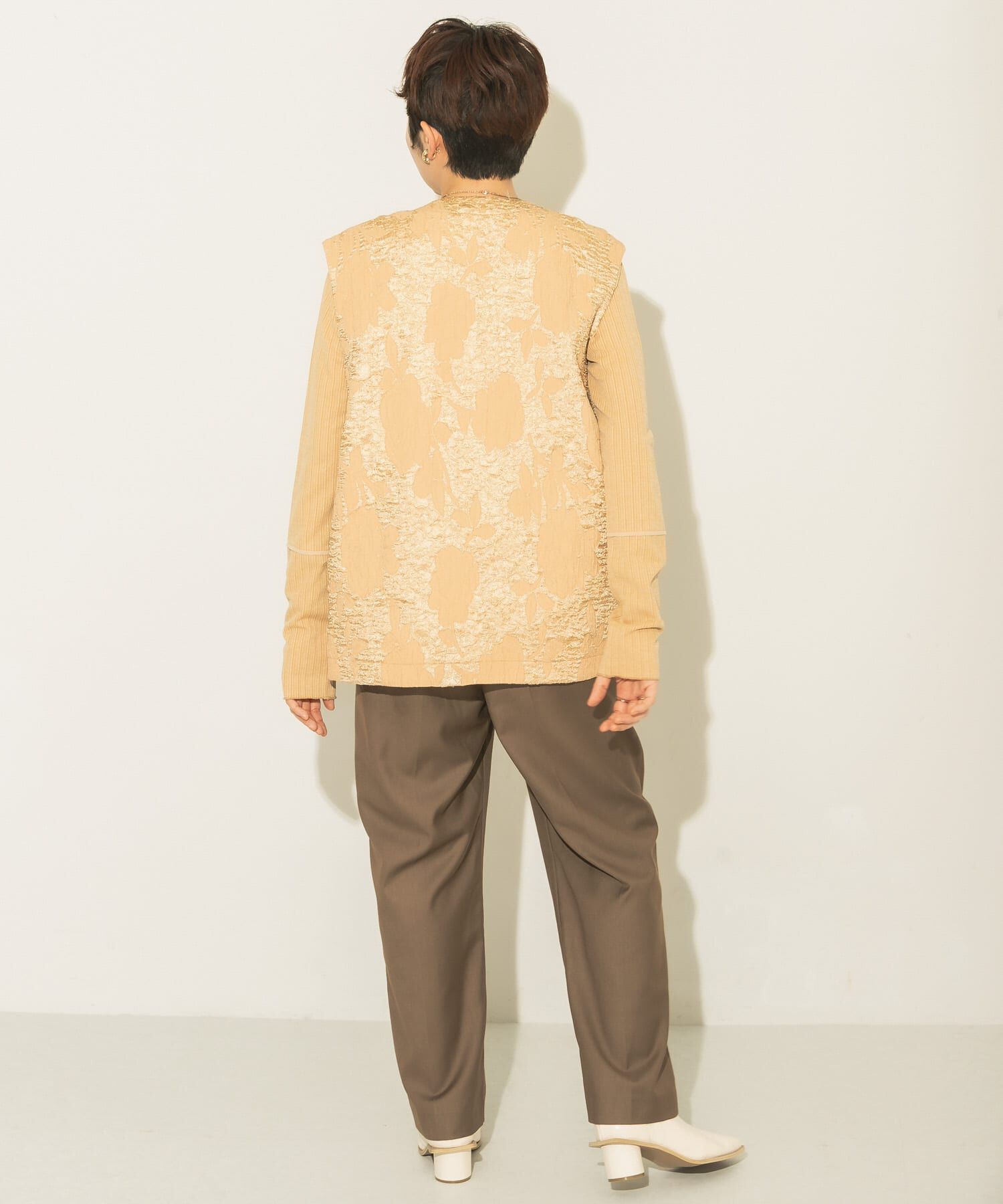  「BIGジャガードベスト」|ベスト・ジレ|